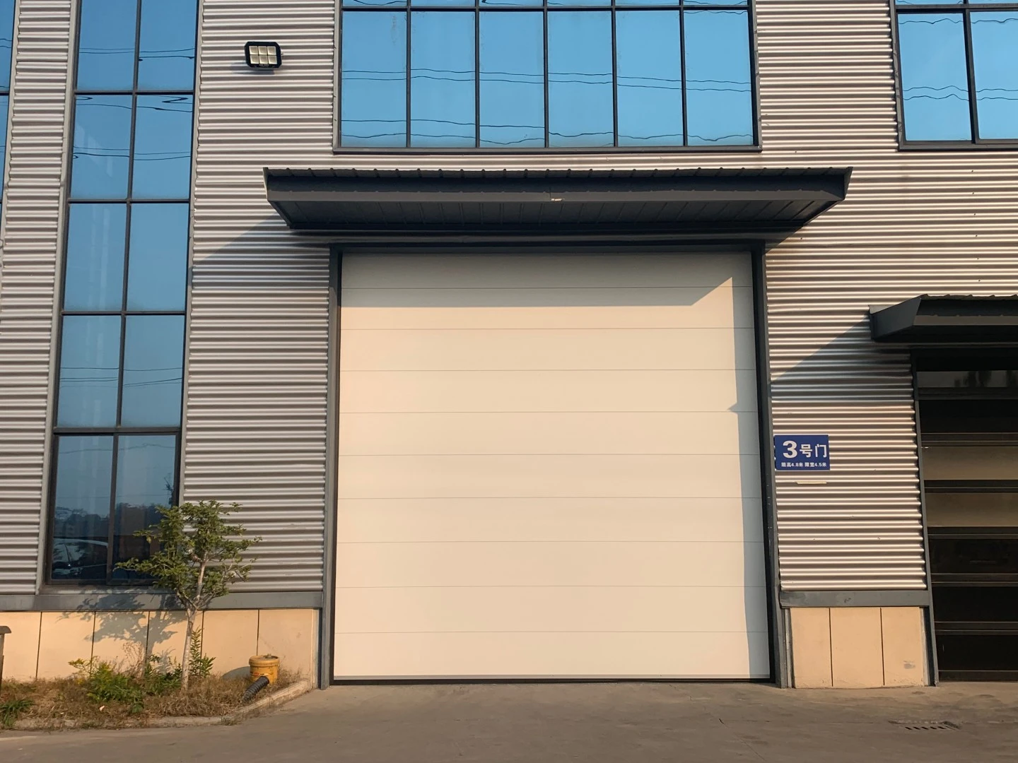 安必信工业门聊城服务站生产基地